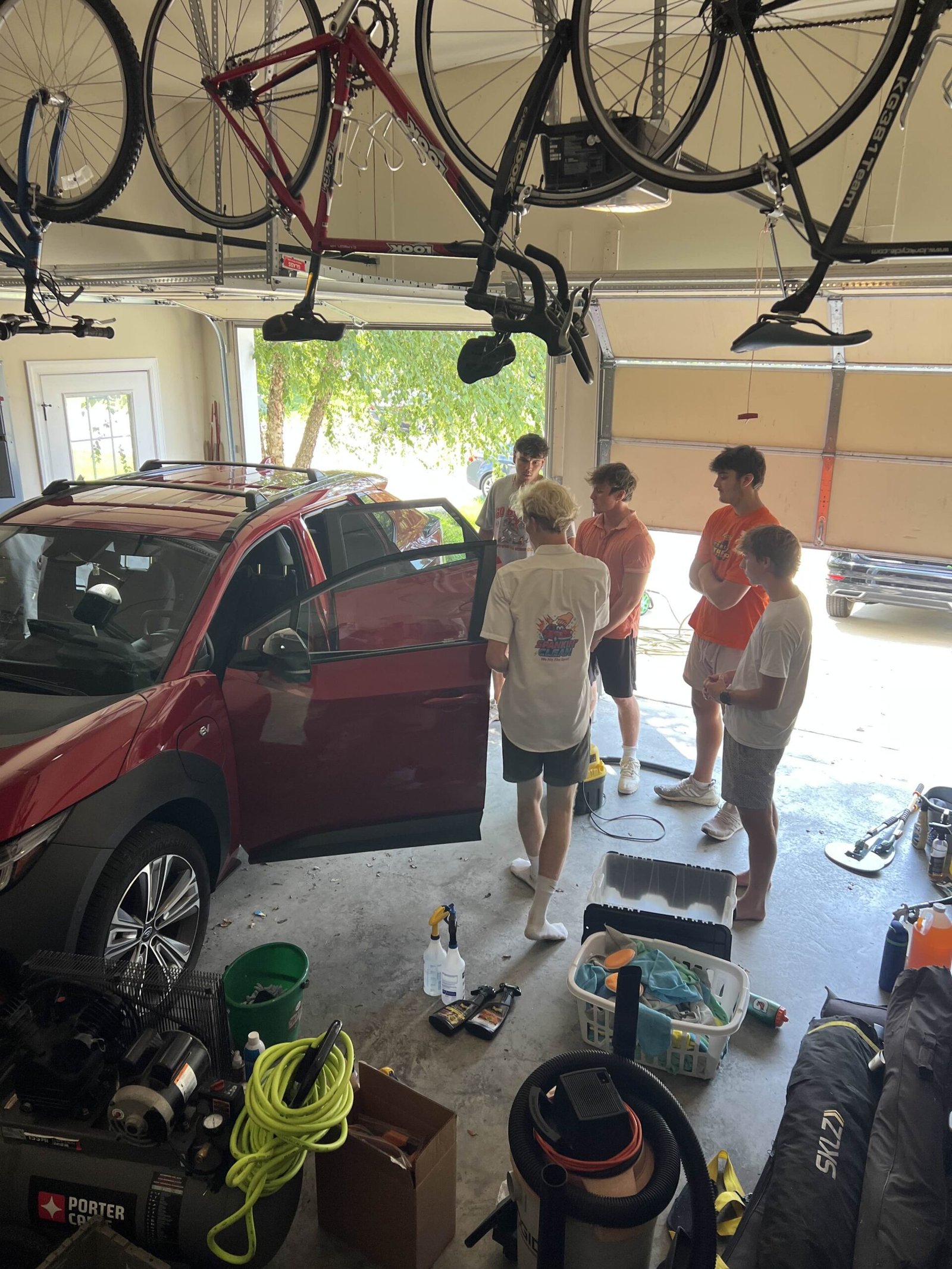 Detailing behind the scenes