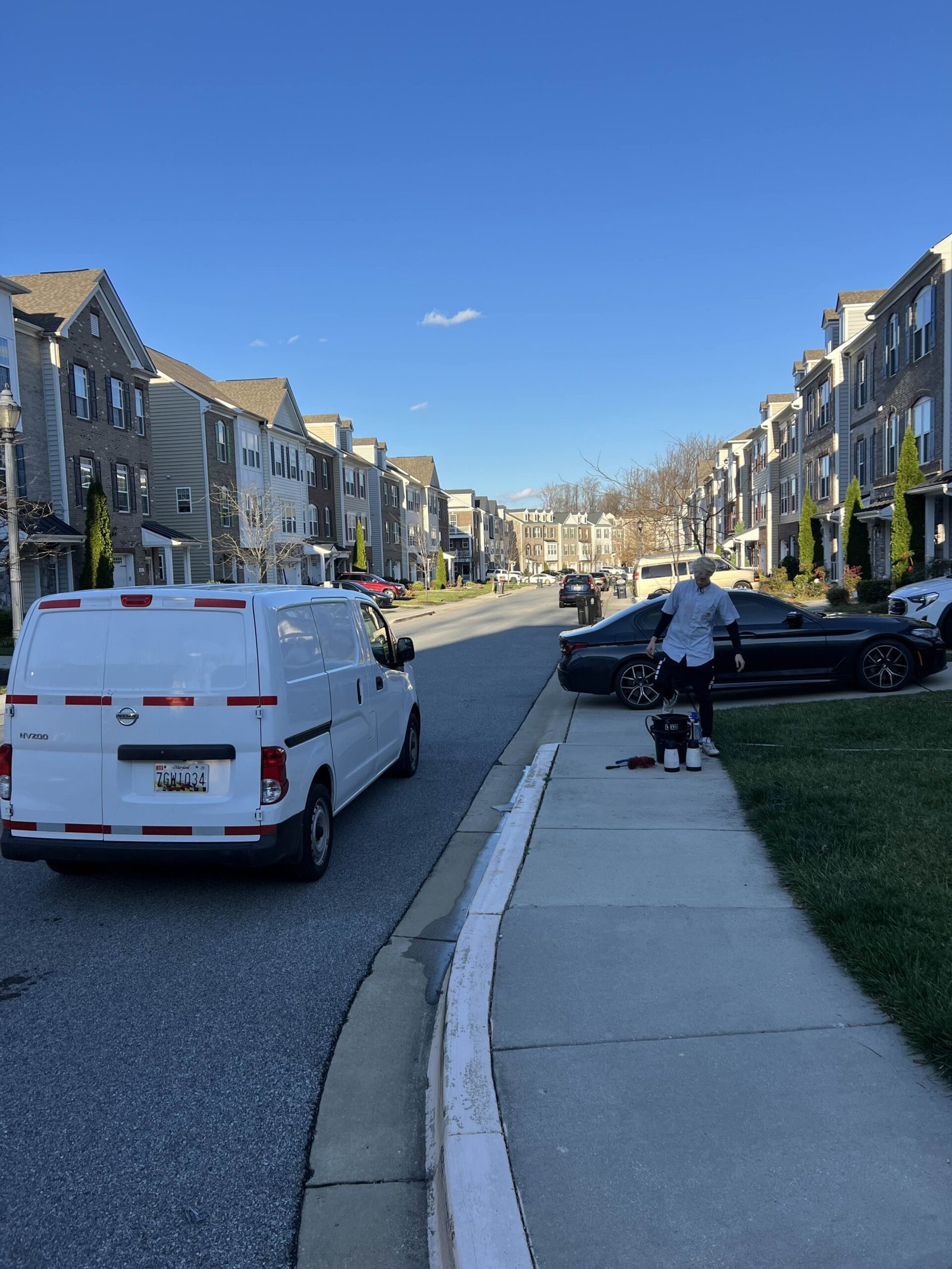 Vehicle exterior after detailing